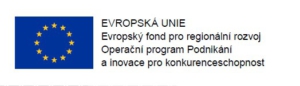 Evropský fond pro regionální rozvoj, operační program podnikání a inovace pro konkurenceschopnost